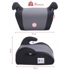 Автокресло детское бустер Delphi, группа 3, 22-36 кг, (6-12 лет) Черный - Фото 2