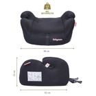 Автокресло детское бустер Isofix Sympa, группа 3, 22-36 кг, (6-12 лет) Черный - Фото 4