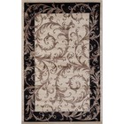 Ковёр прямоугольный Merinos Colizey, размер 100x200 см, цвет cream-black 7768492 - фото 308737628