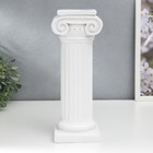Сувенир полистоун "Римская колонна" белый 27х8х10 см - фото 9618564