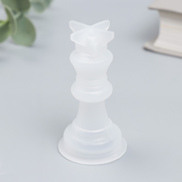 Молд силикононовый «Король» 7 х 3,5 х 3,5 см - Фото 1