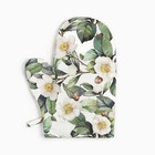 Варежка-прихватка Этель "Сamellia" 20х27 см, 100% хлопок, саржа 190 г/м2 7560437 - фото 14654559