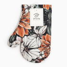 Варежка-прихватка «Этель» Meadow flower 20×27 см, 100% хлопок, саржа 190 г/м² - Фото 3