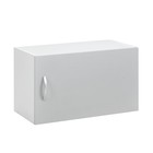 Шкаф навесной Мальма 600х300х360, Светло-серый/Белый - фото 297580968