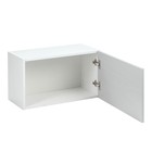 Шкаф навесной Мальма 600х300х360, Светло-серый/Белый - Фото 3