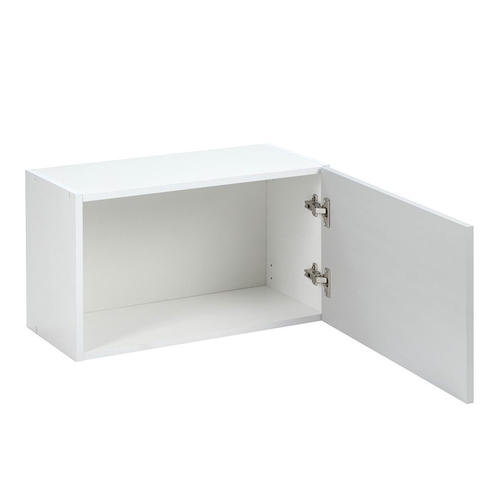 Шкаф навесной Мальма 600х300х360, Светло-серый/Белый - фото 1905944355