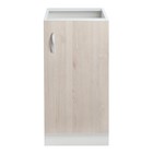 Шкаф напольный Комфорт, 400х580х820, Сосна Аланд/Белый - Фото 2