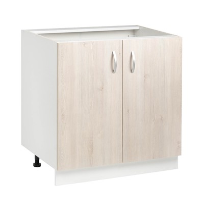 Шкаф напольный «Комфорт», 800×580×820 мм, цвет сосна аланд/белый