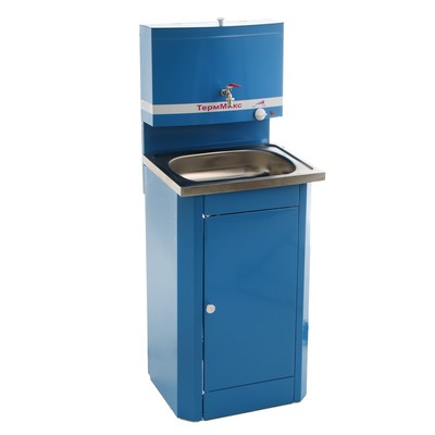 Умывальник "ТермМикс", с ЭВН, нержавеющая мойка, 1250 Вт, 17 л, цвет лагуна