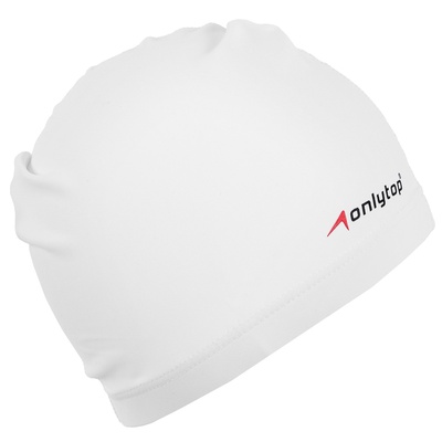 Шапочка для плавания взрослая ONLYTOP Swim, тканевая, обхват 54-60 см