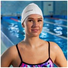 Шапочка для плавания взрослая ONLYTOP Swim, тканевая, обхват 54-60 см 7483736 - фото 13422630