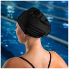 Шапочка для плавания взрослая ONLYTOP Swim, тканевая, обхват 54-60 см - фото 4347468