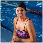 Шапочка для плавания взрослая ONLYTOP Swim, тканевая, обхват 54-60 см - Фото 11