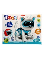 Робот кот «Джесси» IQ BOT, интерактивный: сенсорный, свет, звук, музыкальный, танцующий, на аккумуляторе, на русском языке, розовый - фото 8079706