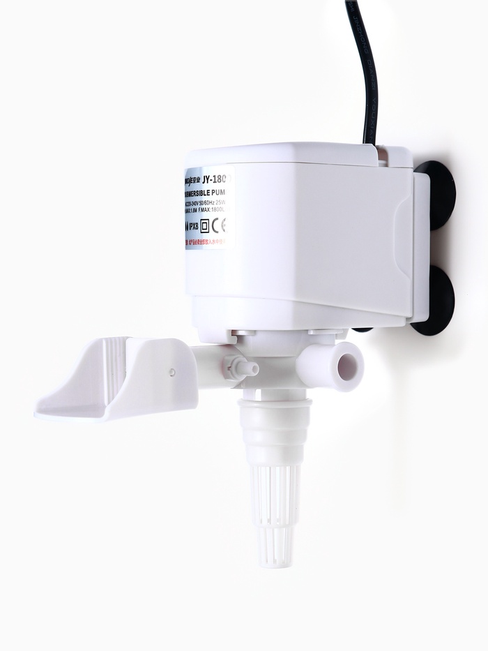 Помпа аквариумная JINGYE JY-1800, 1800 л/ч, 25 Вт, высота подъема воды 1.8 м - Фото 1