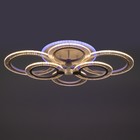 Люстра с ПДУ 1888/6 LED 108 Вт диммер белый 44×62×12 см BayerLux - фото 4367909