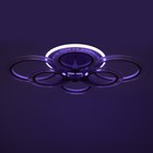 Люстра с ПДУ 1888/6 LED 108 Вт диммер белый 44×62×12 см BayerLux - фото 4367914