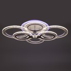 Люстра с ПДУ 1888/6 LED 108 Вт диммер белый 44×62×12 см BayerLux - фото 4367902