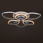 Люстра с ПДУ 1908/6 LED 140 Вт диммер белый 67×67×12.5 см BayerLux - фото 49536528