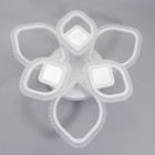 Люстра с ПДУ 1908/6 LED 140 Вт диммер белый 67×67×12.5 см BayerLux - фото 49536538