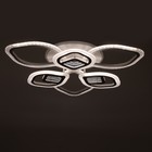 Люстра с ПДУ 1908/6 LED 140 Вт диммер белый 67×67×12.5 см BayerLux - фото 49536523