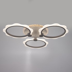 

Люстра с ПДУ 1910/3WT LED 76Вт диммер белый 60х60х9 см