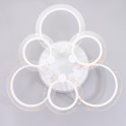 Люстра с ПДУ 1912/6WT LED 114Вт диммер белый 61х61х12,5 см BayerLux - фото 43721472