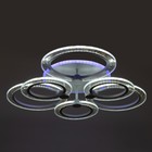 Люстра с ПДУ 1912/6WT LED 114Вт диммер белый 61х61х12,5 см BayerLux - фото 43721463