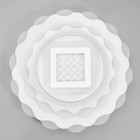 Люстра с ПДУ 1992/1 LED 130Вт 3000-6000К диммер белый 50х50х8 см BayerLux - Фото 9