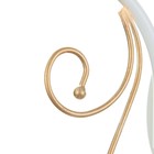 Бра 2020/1 E27 60 Вт белый+золото 20×11×16 см - фото 5017856