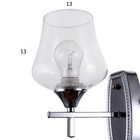 Бра 2068/1CR E27 40 Вт хром 17×14×20 см - фото 5033008