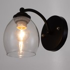 Бра 2073/1 E27 40Вт черный 17х13х20 см 7123593