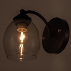 Бра 2073/1 E27 40Вт черный 17х13х20 см 7123593