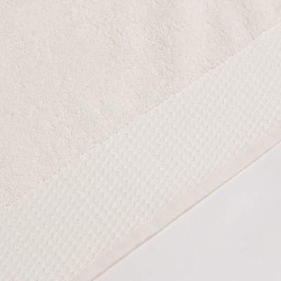 Полотенце махровое LoveLife "Classic" 70х130 см, белый, 100% хлопок, 450 гр/м2