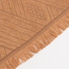 Полотенце махровое LoveLife "Cozy dream" 50х90 см, кофейный, 100% хлопок, 400 гр/м2 6840480