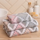 Полотенце махровое Love Life Cotton dream, 70×130 см, хлопок 100% - Фото 2