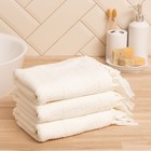 Полотенце для ног Love Life Turkish dream, 50×90 см, хлопок 100%, белое - Фото 2