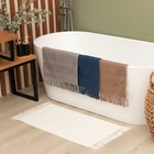 Полотенце для ног Love Life Turkish dream, 50×90 см, хлопок 100%, белое - Фото 3