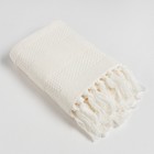 Полотенце для ног Love Life Turkish dream, 50×90 см, хлопок 100%, белое - Фото 4