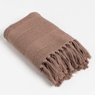 Полотенце для ног Love Life Turkish dream, 50×90 см, хлопок 100%, мокко - Фото 4