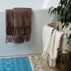 Полотенце для ног Love Life Turkish dream, 50×90 см, хлопок 100%, мокко - Фото 9