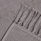 Полотенце для ног Love Life Turkish dream, 50×90 см, хлопок 100%, серое - Фото 6