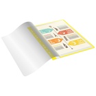 Папка с 10 вкладышами А4, 160 мкм, Calligrata, с перфорацией, жёлтая 7635102