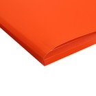Папка на резинке А4, 500 мкм, Calligrata "Neon", корешок 30 мм, неоновая, красный апельсин - Фото 2