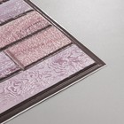 Самоклеящаяся ПВХ панель "Доска 2-х цветная" 30*30см (комплект 10 шт) - фото 21515392