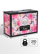 Пакет - коробка подарочный «Выбирай счастье», 28×20×13 см - Фото 1