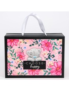 Пакет подарочный-коробка, 28×20×13 см Choose happy, упаковка, Me To You - Фото 5