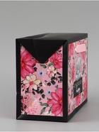 Пакет - коробка подарочный «Выбирай счастье», 28×20×13 см - Фото 2