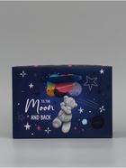 Пакет - коробка подарочный «До луны и обратно», 28×20×13 см - Фото 3