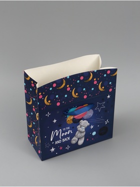 Пакет-коробка, "Universe", Me To You, 28 х 20 х 13 см